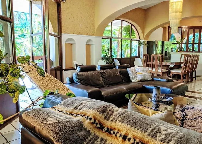 Steps To Ocean Huge Private Pool In Exclusive Fase 1 Playacar Villa