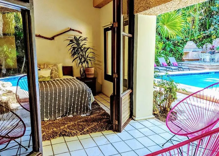 Steps To Ocean Huge Private Pool In Exclusive Fase 1 Playacar Pousada Playa del Carmen